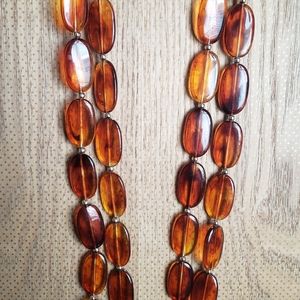 Tortoise Beaded Necklace